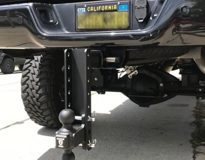 Image showing  2.5 in. Shank Heavy-Duty Hitch, 10 in. Drop, 22,000 lb. Capacity