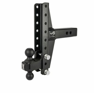 BulletProof Hitches 2.5 in. Shank 36K lb. Capacity Extreme-Duty Hitch, 4 in. and 6 in. Offset Drop/Rise