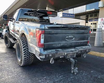 Image showing  3 in. Shank Heavy-Duty Hitch, 8 in. Drop, 22,000 lb. Capacity