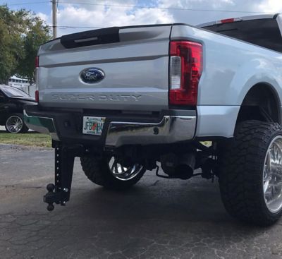 Image showing  3 in. Shank Heavy-Duty Hitch, 12 in. Drop, 22,000 lb. Capacity