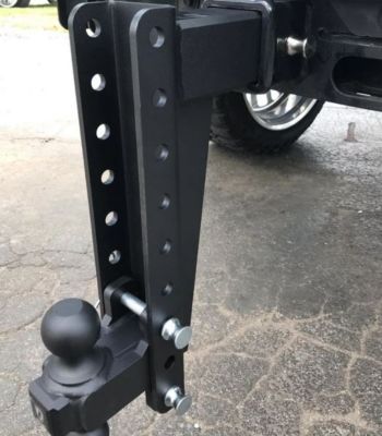 Image showing  3 in. Shank Heavy-Duty Hitch, 12 in. Drop, 22,000 lb. Capacity