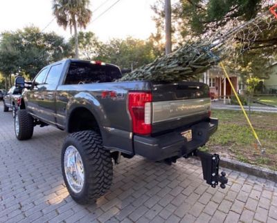 Image showing  3 in. Receiver Extreme-Duty Hitch, 10 in. Drop, 36,000 lb. Capacity