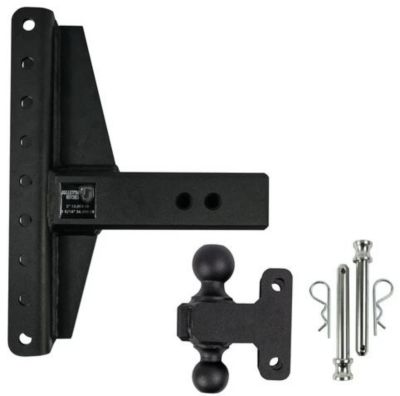 Image showing  3 in. Shank Extreme-Duty Hitch, 4 in. and 6 in. Offset Drop, 36,000 lb. Capacity