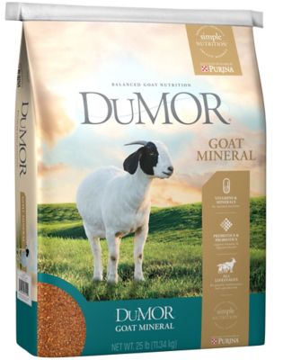 DuMOR Goat Mineral Feed Supplement, 25 lb. Bag