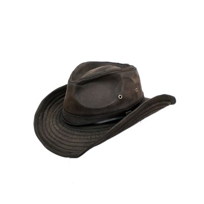 Mens Canvas Hat | Outdoor Weathered Outback Hat for Men