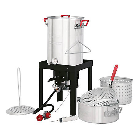 Fish and Wing Outdoor Fryer Kit 