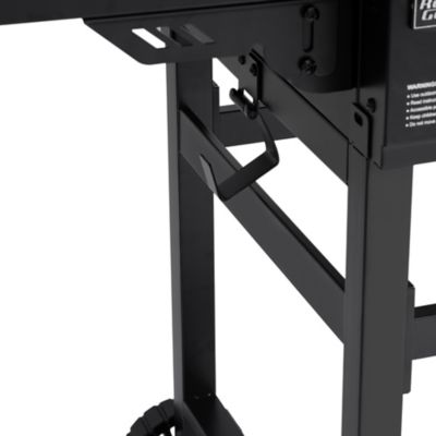 Image showing 8 th Royal Gourmet 4-Burner Propane Gas Flat Top Grill and Griddle with Side Table and Cover, 766 sq. in., Black