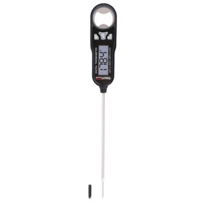 Royal Gourmet Instant Read Digital Meat Food Thermometer, Waterproof Digital Kitchen Cooking, Black, TW1001