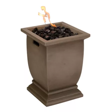 Endless Summer MGO 15" x 11" Outdoor Propane Gas Fire Pit Fire Pits