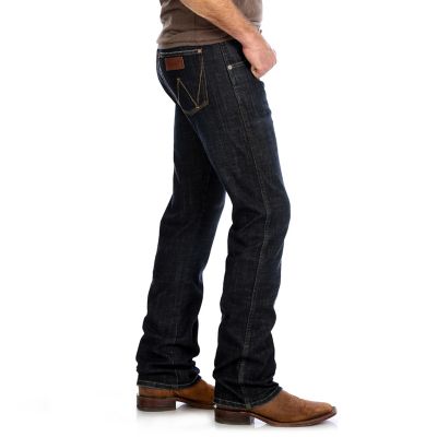 Image showing  Men's Slim Fit Low-Rise Retro Bootcut Jeans
