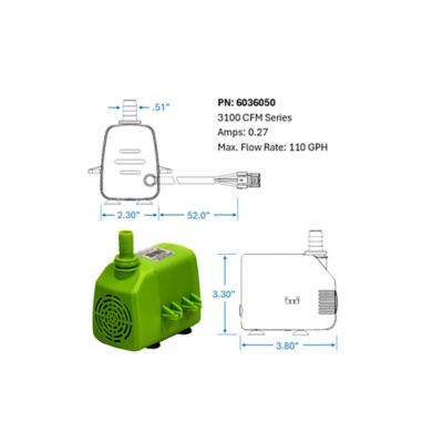 Image showing  Pump for MC37M Mobile Cooler