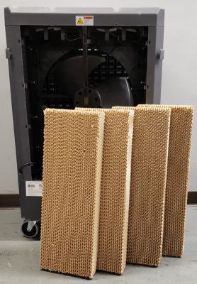 Image showing  10 x 28.5in. Replacement Media Pad for 5,300 CFM Evaporative Coolers