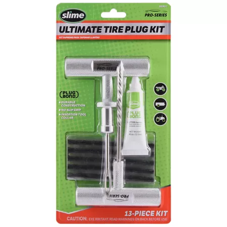 Slime Pro Series Ultimate Tire Plug Kit Tire Sealants & Patches