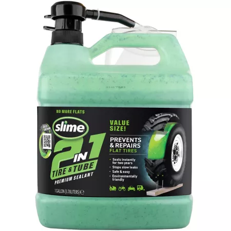 Slime 2-in-1 Tire and Tube Sealant 1 gal. Tire Sealants & Patches