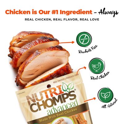 Image showing  Advanced 6 in. Peanut Butter Flavor Twists with Real Chicken, 12 ct.