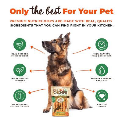 Image showing  Advanced 6 in. Peanut Butter Flavor Twists with Real Chicken, 12 ct.