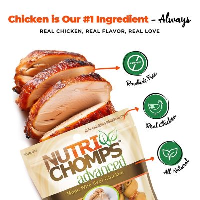 Image showing  Advanced 2.5 in. Chicken Flavor Mini Knots with Real Chicken, 12 ct.