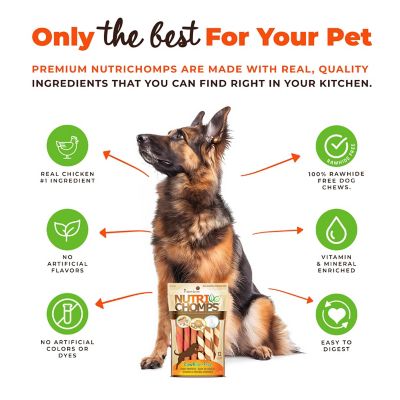 Image showing  5-inch Assorted Chicken, Milk and Peanut Butter Wrapped Mini Sticks, 12 ct. Dog Chews