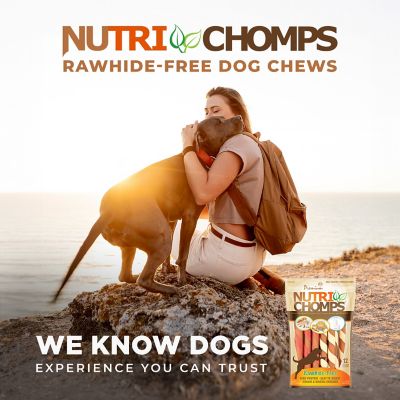Image showing 5 th NutriChomps 5-inch Assorted Chicken, Milk and Peanut Butter Wrapped Mini Sticks, 12 ct. Dog Chews