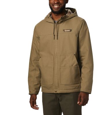 Columbia Sportswear Men's Roughtail Work Hooded Jacket Fits good, tough, warm enough for spring and fall work but not overly hot