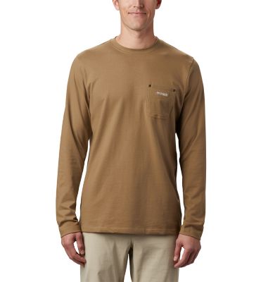 Columbia Sportswear Men's Long-Sleeve Roughtail Work Pocket T-Shirt
