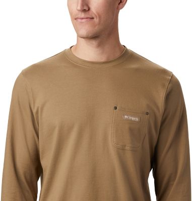 Image showing  Men's Long-Sleeve Roughtail Work Pocket T-Shirt