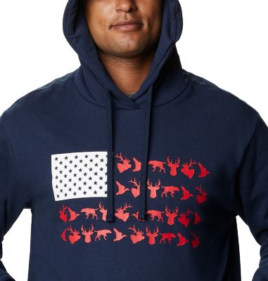 Image showing 3 th Columbia Sportswear Men's PHG Game Flag Hoodie