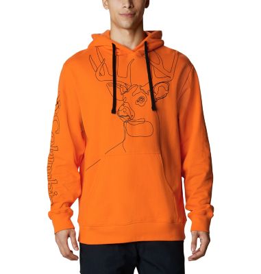 Dope Ronin Hoodie Men Orange