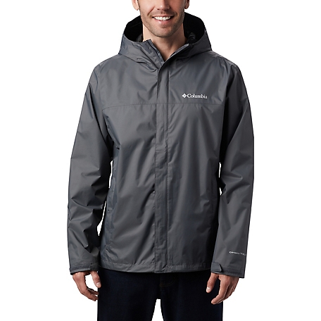 Columbia Men's Watertight II Rain Jacket, Size: Small, Black