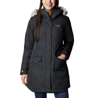 Columbia knee hot sale length jacket