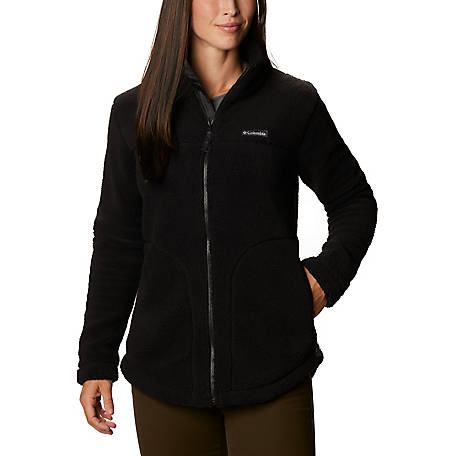 Columbia Womens Queen Pass Spring Full Zip Hooded Plush Lined Jacket