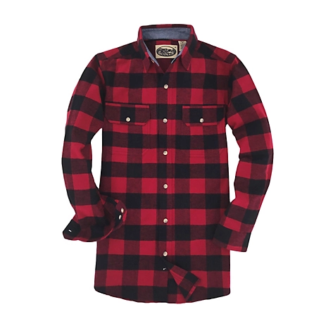 Backpacker Men's Canyon Falls Combed Cotton Flannel Shirt