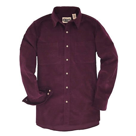 Backpacker Men's Cliff Walk Corduroy Shirt, Triple Needle Sewing, Modified Spread Collar