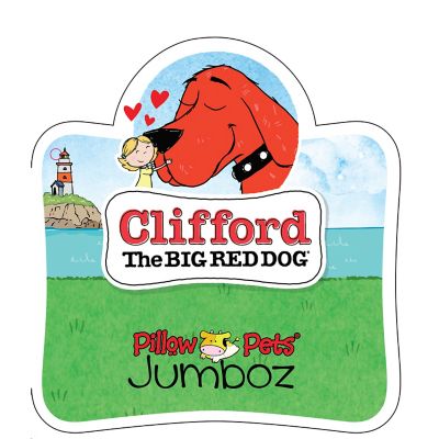Image showing  Jumbo Clifford the Big Red Dog Pillow Toy