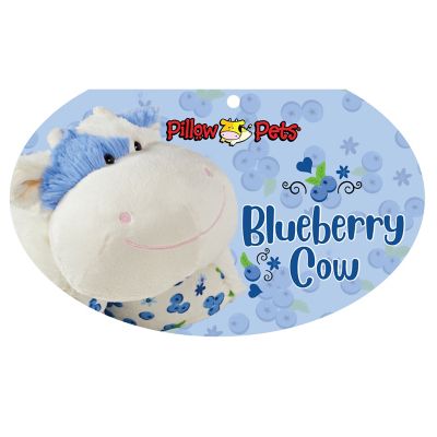 Image showing  Sweet Scented Blueberry Cow Pillow Toy
