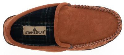 Image showing  Men's Trapper Flannel Slippers