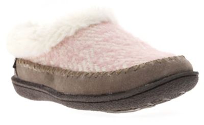 Staheekum Women's Serene Brushed Knit Slippers, Taupe Blush