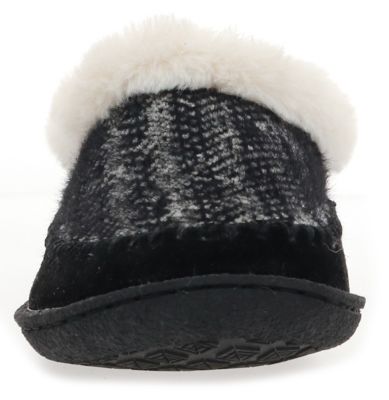 Image showing  Women's Serene Brushed Knit Slippers, Black