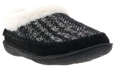 Staheekum Women's Serene Brushed Knit Slippers, Black