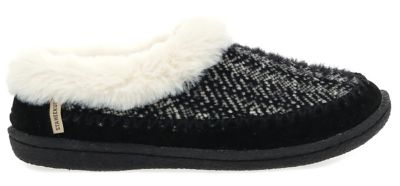 Image showing  Women's Serene Brushed Knit Slippers, Black