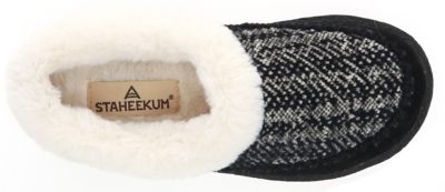 Image showing  Women's Serene Brushed Knit Slippers, Black