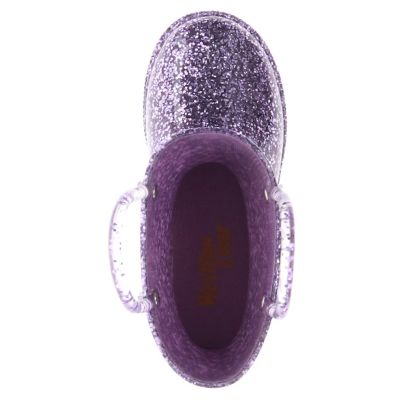 Image showing  Glitter PVC Rain Boots