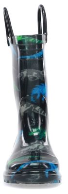 Image showing  Boys' Dinosaur Friends Lighted Mid Waterproof Rain Boots