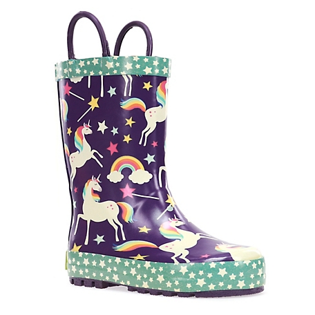 Western Chief Girls' Unicorn Dream Rain Boots