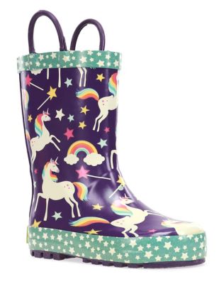 Image showing  Girls' Unicorn Dream Mid Waterproof Rain Boots
