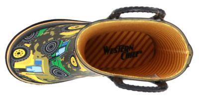 Image showing  Boys' Tractor Tough Mid Waterproof Rain Boots