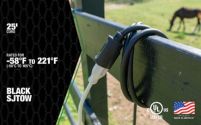 Image showing  25 ft. Outdoor AgriPro Extension Cord