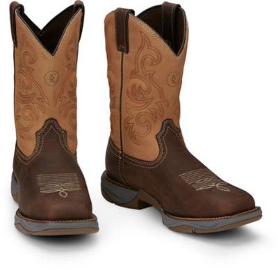 Image showing  Men's Junction 11 in. Square Steel Toe Work Boots