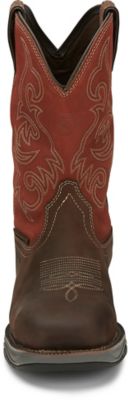 Image showing 3 th Tony Lama Men's Junction 11 in. Square Steel Toe Work Boots