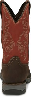 Image showing 5 th Tony Lama Men's Junction 11 in. Square Steel Toe Work Boots